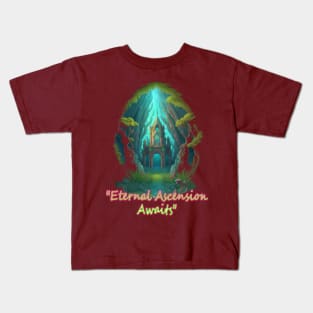 "Eternal Ascension Awaits" Kids T-Shirt